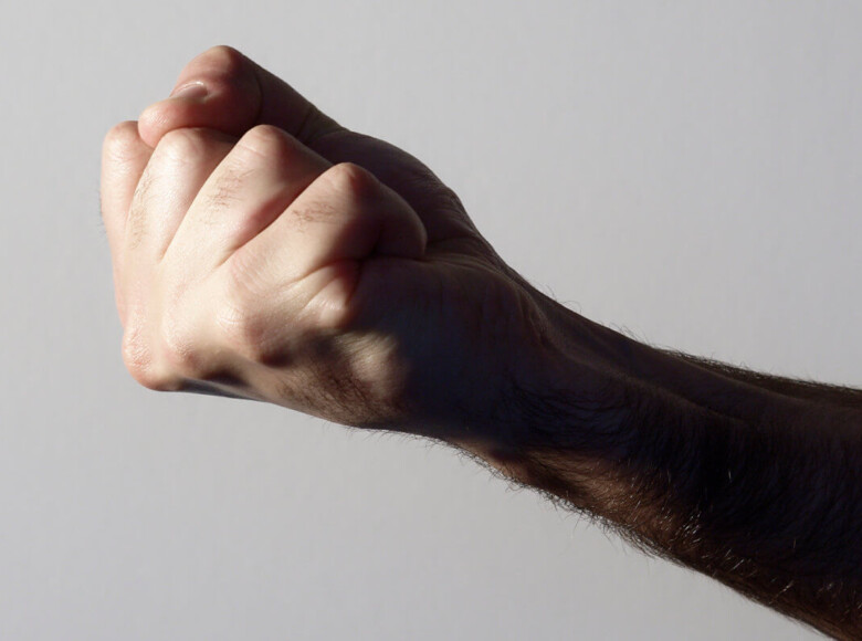 Fisting Mythen Symbolbild: Faust Englisch: Fisting myths Symbolic image: fist