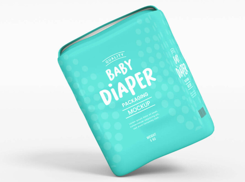 Windelfetisch Symbolbild: Packung mit Windeln . Diaper fetish symbol image: Pack of diapers