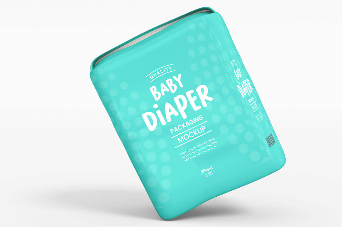 Windelfetisch Symbolbild: Packung mit Windeln . Diaper fetish symbol image: Pack of diapers